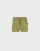 Mayoral Шорти от плат 1294 Зелен Regular Fit