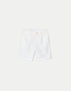 Mayoral Шорти от плат 3217 Бял Regular Fit