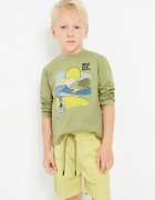 Mayoral Шорти от плат 3225 Жълт Regular Fit