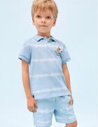 Mayoral Шорти от плат 3238 Светлосиньо Regular Fit