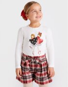 Mayoral Шорти от плат 4210 Бордо Regular Fit