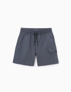 Mayoral Спортни шорти 3208 Сив Regular Fit