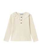 Mayoral Тениска с яка и копчета 2112 Екрю Regular Fit