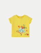 Mayoral Тишърт 1048 Жълт Regular Fit
