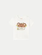 Mayoral Тишърт 1055 Бял Regular Fit