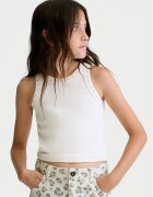 Mayoral топ 6013 Бял Regular Fit