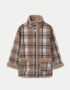 Mayoral Зимно палто 7476 Кафяв Regular Fit
