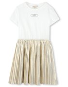 Michael Kors Ежедневна рокля R30343 S Златист Regular Fit