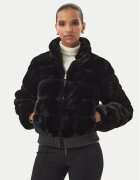Michael Kors Кожено палто 77G1377M52 Regular Fit