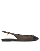 Michael Michael Kors Балеринки Piper Sling 40S6PIFP1B Кафяв