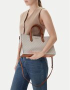 Michael Michael Kors Дамска чанта Scarlett Medium Signature Logo Satchel 30F4GETS2B