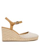 Michael Michael Kors Еспадрили Kenzie Wedge 40S6KZMS2D Екрю