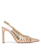 Michael Michael Kors Обувки на ток Adriana 40T6ADHP1M Златист