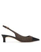 Michael Michael Kors Обувки на ток Amara Toe Cap Sling 40S6AMMP1B