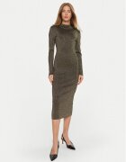 Michael Michael Kors Плетена рокля MF482KPAFB Slim Fit