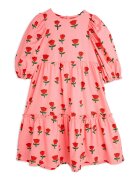 MINI RODINI Ежедневна рокля Roses 2515010528 Regular Fit