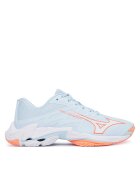 Mizuno Обувки за зала Wave Lightning Elite V1GC2600 Светлосин