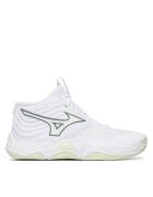 Mizuno Обувки за зала Wave Momentum Elite Mid V1GC2517 Бял