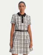 Morgan Плетена рокля 261-RNOLIA Екрю Slim Fit