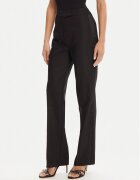 Morgan Текстилни панталони 242-PFIBY.F Черен Regular Fit