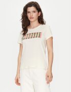 Mustang Тишърт Alma 1016138 Екрю Regular Fit