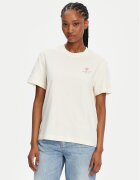 Mustang Тишърт Floris 1016141 Екрю Relaxed Fit