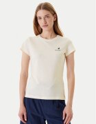 Mustang Тишърт Loa 1016509 Екрю Slim Fit