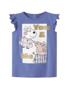 NAME IT топ Peppa 13242959 Син Regular Fit