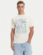 New Balance Тишърт MT53916 Екрю Regular Fit