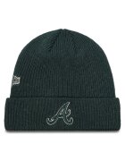 New Era Шапка Atlanta Braves World Series Patch Cuff Knit Beanie 60580730