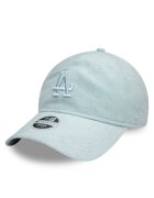 New Era Шапка с козирка Los Angeles Dodgers Towelling 9Twenty 60595346 Светлосиньо