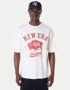New Era Тишърт 60596287 Бял Regular Fit