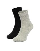 NINE WEST Дълги чорапи CEO_LA_NW_17637_W_AW25 (2-PACK) Черен