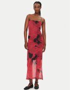 Noisy May Лятна рокля Rosa 27033451 Червен Slim Fit