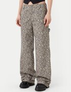 Noisy May Текстилни панталони Jill 27032731 Straight Fit