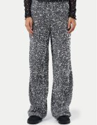 Noisy May Текстилни панталони Mia 27032396 Loose Fit