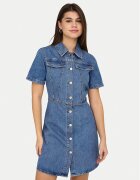 Only Дънкова рокля Malia 15355044 Син Regular Fit