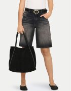Only Дънкови шорти Mate Reg 15340976 Черен Regular Fit