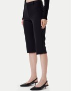 Only Панталони тип капри Gitta 15349571 Черен Slim Fit