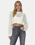 Only Пуловер Milla 15300575 Екрю Regular Fit
