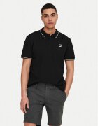 Only & Sons Тениска с яка и копчета Fletcher 22024827 Regular Fit