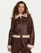 Only Яке от имитация на кожа Betty 15322046 Regular Fit