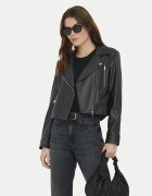 Only Яке от имитация на кожа Carmen 15361396 Regular Fit