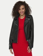 Only Яке от имитация на кожа Mille 15357332 Slim Fit