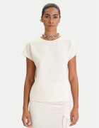 Patrizia Pepe Блуза 8C0848/A701-W409 Екрю Regular Fit