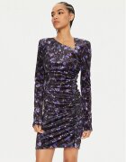 Patrizia Pepe Коктейлна рокля 2A2821 J229 Regular Fit
