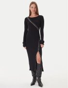 Patrizia Pepe Плетена рокля 2A2960 K291 Regular Fit