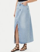 Pepe Jeans Дънкова пола PL901211 Regular Fit