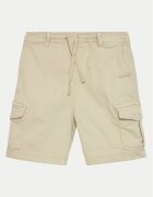 Pepe Jeans Шорти от плат Ted PB800790 Бежов Regular Fit