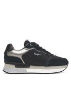 Pepe Jeans Сникърси Rusper Glam W PLS600008 Черен